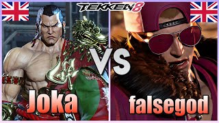 Tekken 8 ▰ Joka Feng Vs falsegod Steve ▰ Ranked Matches [upl. by Baun830]