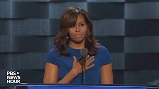 Watch first lady Michelle Obama’s full speech at the 2016 Democratic National Convention [upl. by Harman]