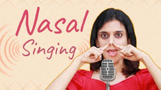 What is Nasal singing  Tips to open up the voice  VoxGuru ft Pratibha Sarathy [upl. by Ecertak]