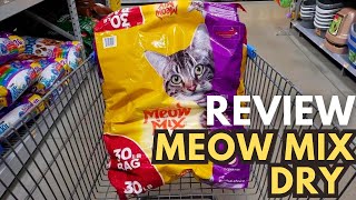 Meow Mix Original Choice Dry Cat Food Review  Side Effects [upl. by Laurella458]