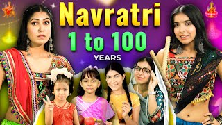 People In Navratri  1 to 100 Years  Indian Festivals  Anaysa [upl. by Ephram]