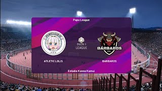 Atletic Lolis vs Barbaros  Papu League T4  Fecha 7 [upl. by Salokkin]