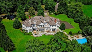 Stunning Georgian Colonial Home in Greenwich Connecticut [upl. by Xenos]