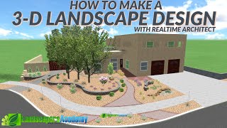 3D Landscape Design In Realtime Landscaping Architect Complete How To start to finish [upl. by Aletha]