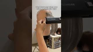 did you know wigs make this sound when youre crimping it learn more from our crimping tutorial [upl. by Larianna716]