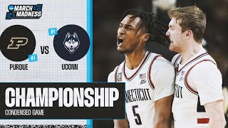 UConn vs Purdue  2024 mens National Championship extended highlights [upl. by Aenej]