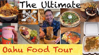 What to EAT in Honolulu Hawaii The Ultimate Oahu Food Tour 2023  6 top spots to try and eat [upl. by Ecnar632]