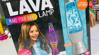 Make Your Own Lava Lamp lavalamp crafts asmr gifted [upl. by Arracat]