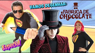 VAMOS DESENHAR A FANTÁSTICA FÁBRICA DE CHOCOLATE willywonka wonka chocolate cartoon shorts [upl. by Sices125]