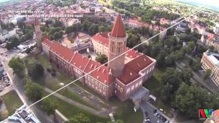 Zamek Legnica  Liegnitz  Poland  Polen  Niederschlesien  Birdview [upl. by Ociram]