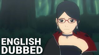 Sarada meets Itachi in the past DUBBED [upl. by Neik394]