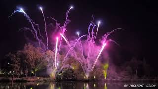 Spectacle Pyrotechnique de Pont sur Yonne 2024 [upl. by Zealand]