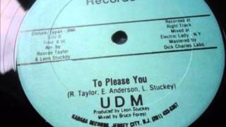 UDM  To Please You  KADABRA RECORDS  1983 [upl. by Cutty]