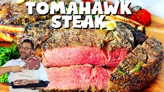 Grilling Costco Tomahawk Steaks Perfectly [upl. by Hama]