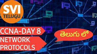 CCNA Basic Networking in Telugu  Day 8 NETWORK PROTOCOLS Telugu Tutorials 2021 [upl. by Schulman]