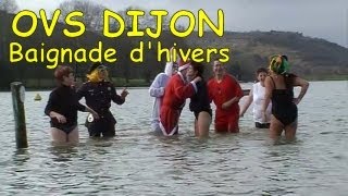 OVS DIJON  Baignade dhivers 2012 [upl. by Arolf815]