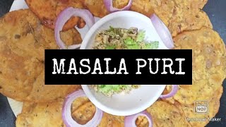 Masala puri  Lockdown recipes 🔥🔥 [upl. by Naneik]