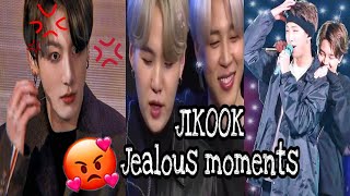 JIKOOKKOOKMIN 💥•Jealous Moments•😑😤 •Celos Jikook•💕👀 [upl. by Leonor]