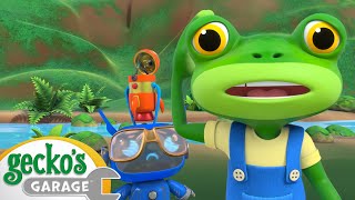 Geckos Garage  Blue is Lost  Cartoons For Kids  Toddler Fun Learning [upl. by Dugaid355]