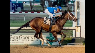 Jaces Road Wins Gun Runner Stakes 122622 [upl. by Cower]