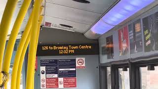 126 To Bromley Town Centre [upl. by Aniteb611]