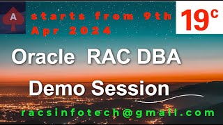 Oracle 19C RAC DBA Demo session April 2024 [upl. by Acinomal618]