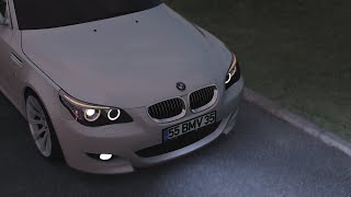 BMW 530D E60  Assetto Corsa  DieselPower [upl. by Nylekcaj]