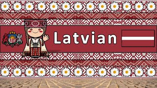 The Sound of the Latvian language Numbers Greetings Words amp Sample Text [upl. by Noelyn113]