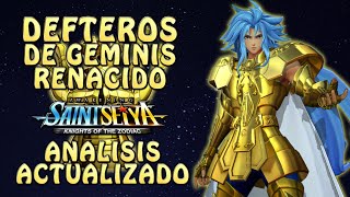 DEFTEROS RENACIDO NUEVO REY DE LAS EXPLOSIONES CAMBIO BESTIAL Saint Seiya Awakening KOTZ [upl. by Zalucki120]