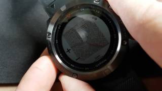 OS maps on Garmin Fenix 5x [upl. by Ainatit]