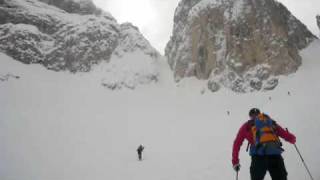 Sci Alpinismo  Cadini di Misurina  Forcella del Nevaio [upl. by Milewski860]