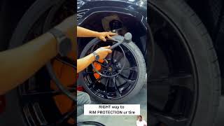 Right way to RIM PROTECTION ur tire [upl. by Allesor484]