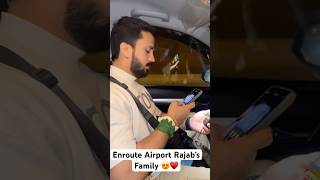 Enroute Airport ✈️ Saudi Arabia For Umrah Rajab’s Family 😍♥️ viralvideo youtubeshorts shorts [upl. by Valentina]