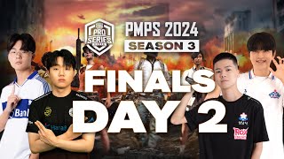 PMPS 2024 SEASON 3 FINALS DAY 2 1005 l 배틀그라운드 모바일 [upl. by Griffiths]