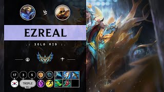 Ezreal Mid vs Azir  KR Challenger Patch 149 [upl. by Bat624]