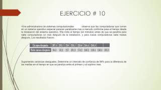 EJERCICIO DE INTERVALOS DE CONFIANZApara dos muestras con desviaciones diferentes y desconocidas [upl. by Lotte]