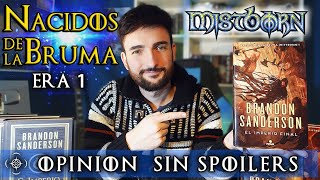 💥 Nacidos de la Bruma  ERA 1 📖  Opinión e introducción a Mistborn de Brandon Sanderson 🎇 Cosmere [upl. by Jillene]