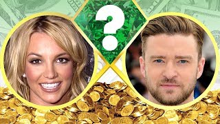 WHO’S RICHER  Britney Spears or Justin Timberlake  Net Worth Revealed 2017 [upl. by Aihseuqal]