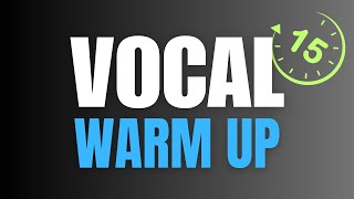 COMPLETE 15 Minute VOCAL Warm Up for GUYS [upl. by Konrad]