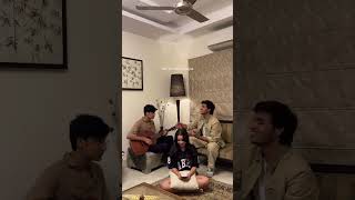 Baari Cover Bharat Ananya Anuj❤ youtube shorts triggeredinsaan fukrainsaan love music fyp [upl. by Aisatana]