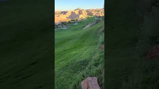 The opening hole at Wolf Creek golf golfshorts nv nevada vegas lasvegas [upl. by Dranyar780]