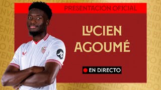 🗣 Presentación oficial de Lucien Agoumé  EN DIRECTO [upl. by Anonyw]