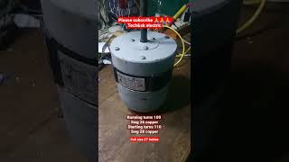 exhaust fan motor data  heavy duty motor  full rewinding data [upl. by Bigot]