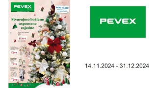 Pevex katalog HR  1411  31122024 [upl. by Atnoved397]