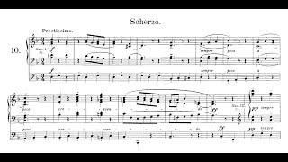 Reger Scherzo op 65 Nr 10 [upl. by Binetta]