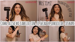 Secador de pelo ionico coshare secador con anillo essence protege tu cabello con alta tecnología [upl. by Haeluj694]