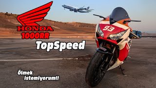 CBR 1000RR Top Speed  MOTOVLOG [upl. by Lorilyn]