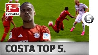 Douglas Costa’s Top 5 Moments  Skills Assists Goals [upl. by Hairahcaz]