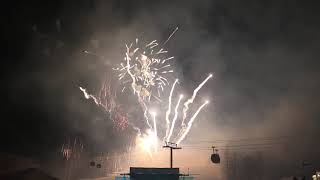 2019 Killington World Cup Fireworks  Northstar Fireworks [upl. by Noislla]