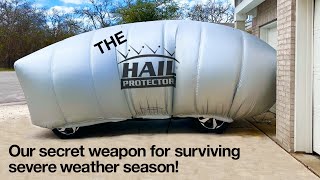 HOW TO Protect your car from damage with The Hail Protector [upl. by Boniface630]